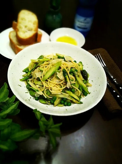 pasta primavera|rick chanさん