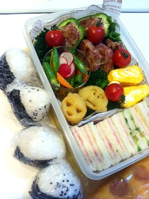 お花見弁当|よ〜んさん