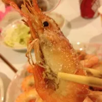 Salt Encrusted Shrimp|Tangさん