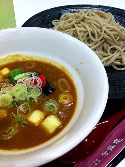 Snapdishの料理写真:カレー南蛮つけ蕎麦|Koichi Tanakaさん