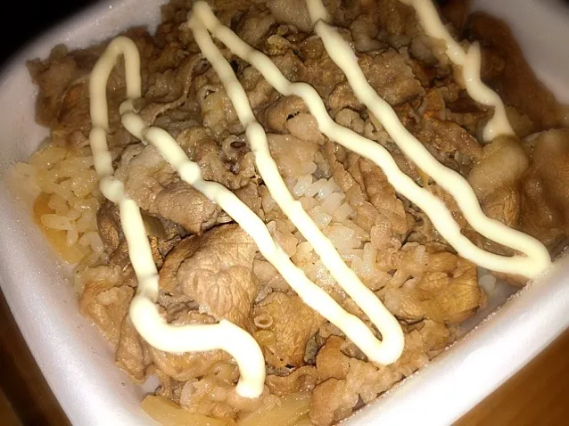 Snapdishの料理写真:牛丼|えりにゃーにゃさん