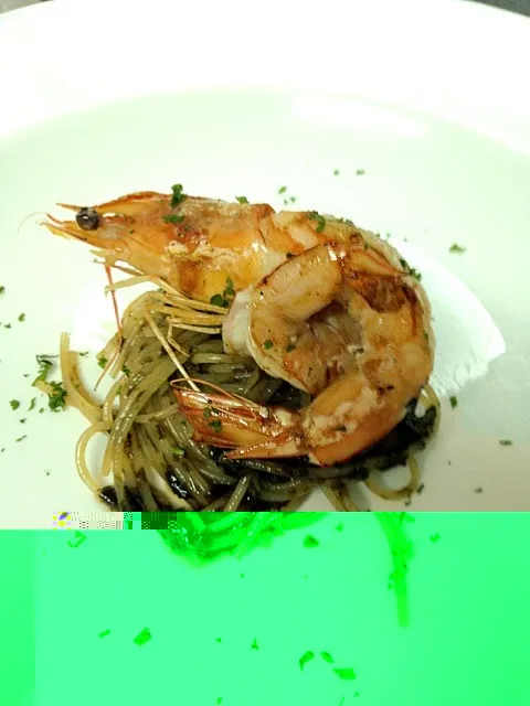 king prawn pasta|willzさん