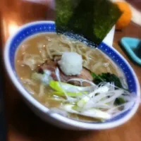 自家製豚骨魚介ラーメン|さとーさんさん