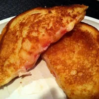 grilled munster cheese with turkey and tomatoes|Samanthaさん