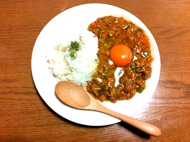 Snapdishの料理写真:ドライカレー|かーしーさん