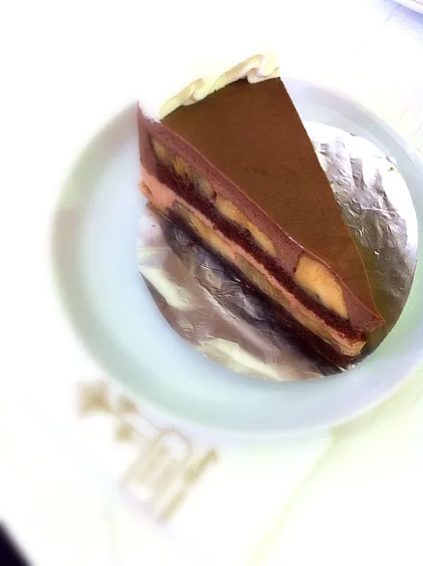 Snapdishの料理写真:Banana Chocolate Cake @ Amor|conanjungさん