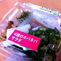 Snapdishの料理写真:4種のネバネバサラダ|Rosalieさん