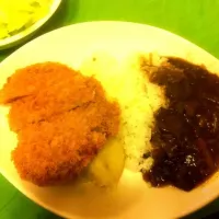 Snapdishの料理写真:パパ特製ワイン煮込みカレー☆|Kae Tagashira♥さん