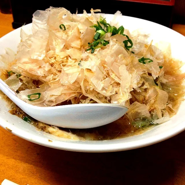 Snapdishの料理写真:花まぐろの和風ラーメン|Atsushi Kihiraさん