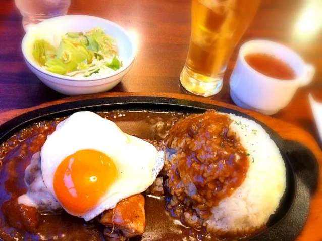 中目ステーキくいしんぼのハンバーグカレー|tonさん