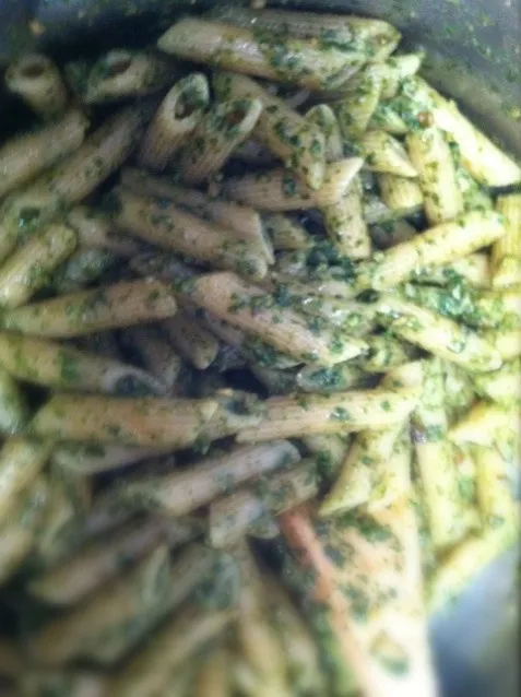 basil pesto pasta|Elena Stone-Ohさん