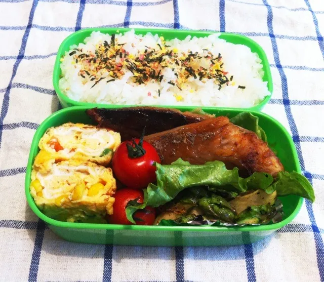 今日の弁当 さわらの西京焼き|tacaccoさん