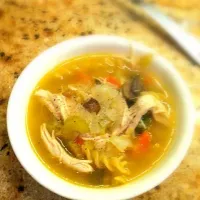 Snapdishの料理写真:chicken noodle soup|Christine Lehmannさん