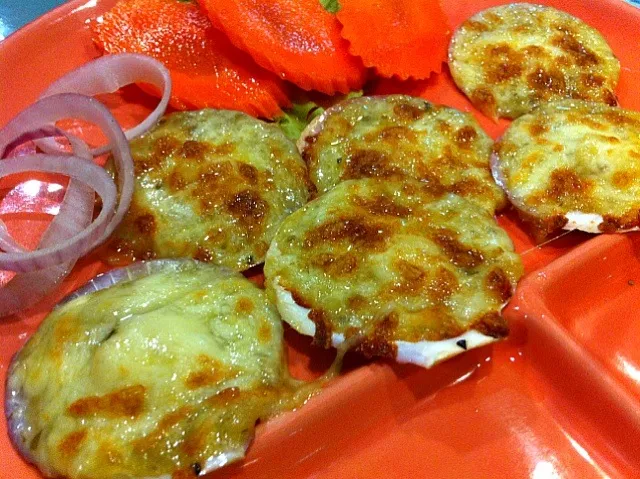 cheese baked scallop|インインさん