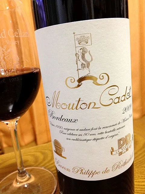 Mouton Gadet 2009 - 80th Anniversary Limited Edition|Atsushi Yoshimotoさん