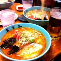 Snapdishの料理写真:飲んだ後の締めのラーメン|エリカさん