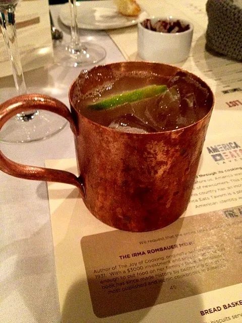 moscow mule at america eats|lanchi bombalierさん