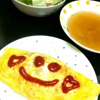 Snapdishの料理写真:オムライス|はるなさん