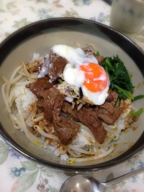 カルビビンバ丼|Masakiさん