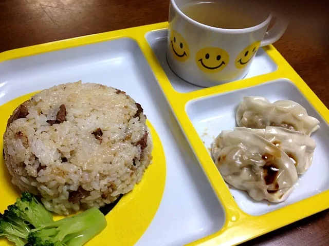 Snapdishの料理写真:焼き飯定食|＊あかね＊さん