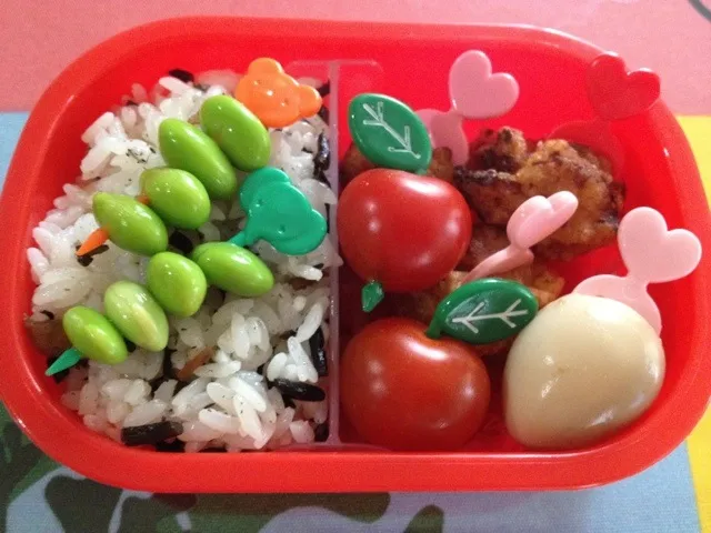 年少さんお弁当|くわまるさん