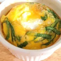 Snapdishの料理写真:flourless quiche w/ spinach & goat cheese|Jacqueline Rufoさん