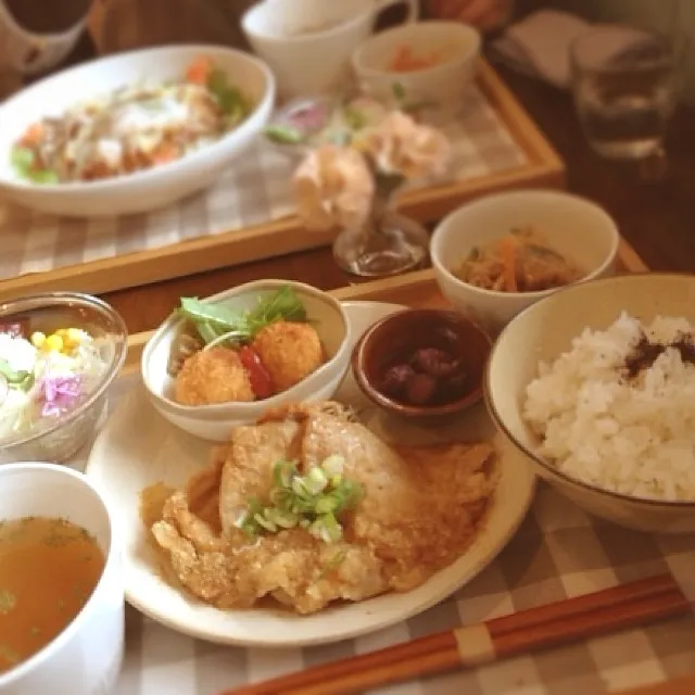 cafe lunch|あきさん