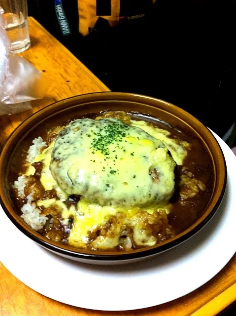 焼きハンバーグカレー|ゆーなさん