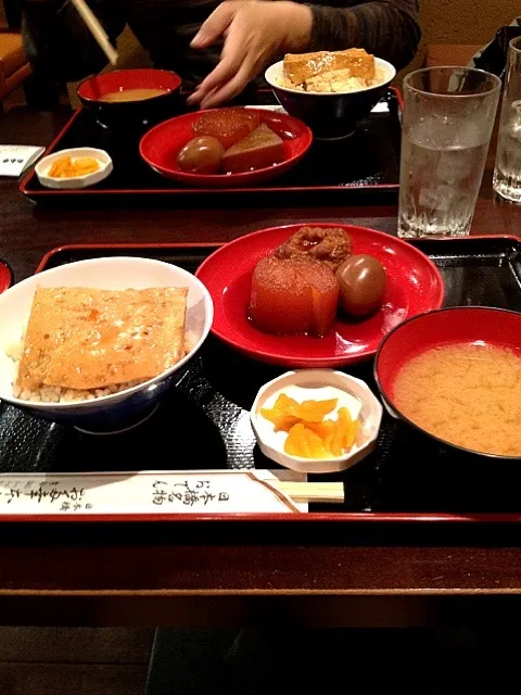 おでん定食 四種|ちーさん