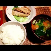 手羽中唐揚げ＆スープ|ちょこさん