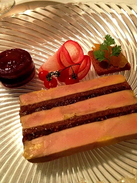 pressed duck foie gras|lauren shannonさん