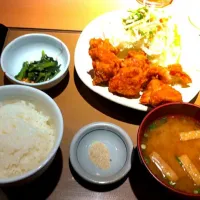 Snapdishの料理写真:からあげ定食