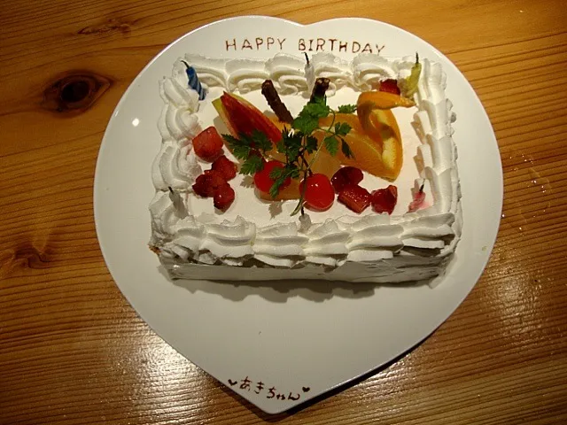 お誕生日ケーキ|あきさん