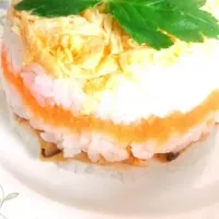 ちらし寿司のケーキ|よしこさん