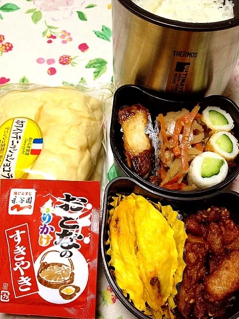 高３バレーボール部員の本日のお弁当。私の担当は、鰤の塩焼き。 #お弁当 #弁当 #|Takashi H.さん