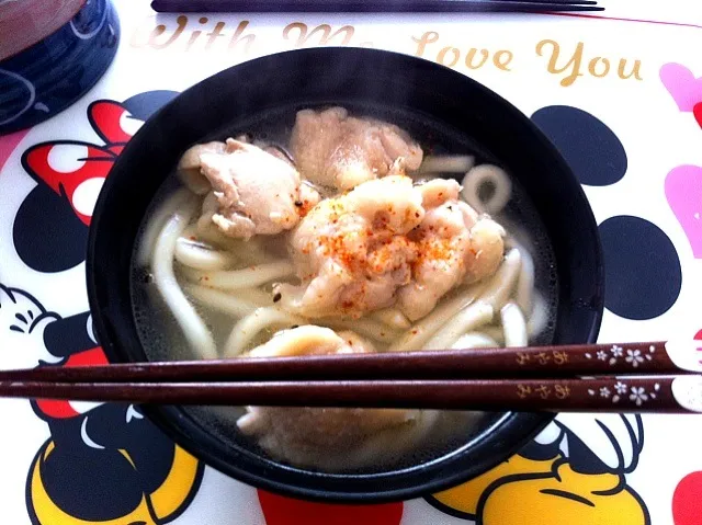 Snapdishの料理写真:鶏塩うどん|あやみさん