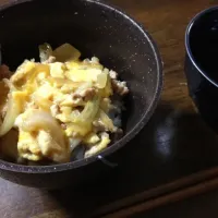 親子丼、蕎麦|高原麻佑花さん