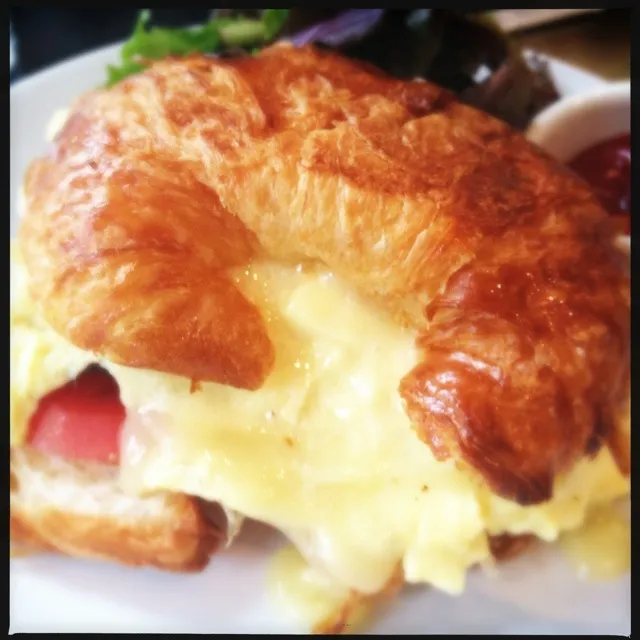 Croissant Breakfast Sandwich|tameeka robinsonさん