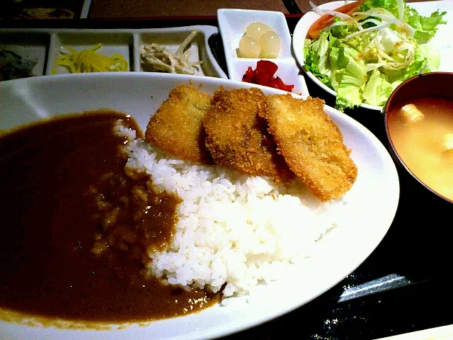 Snapdishの料理写真:極上ポークカツカレー定食|Tatsuyaさん