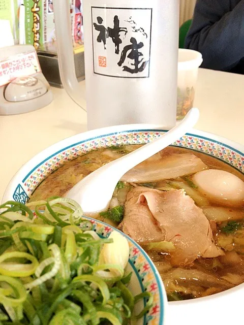 ネギ煮卵ラーメン！昼からも頑張るぞー！|ゆこさん