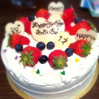 誕生日ケーキ|優生さん