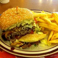 Denny's burger in San francisco|youngsun kimさん