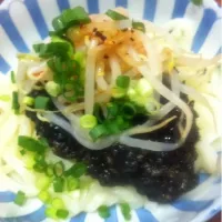 Snapdishの料理写真:黒ごま坦々うどん|ちさん