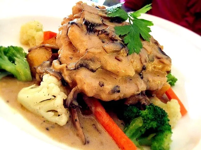 Pork Loin with Mushroom Sauce|Princess Staceyさん