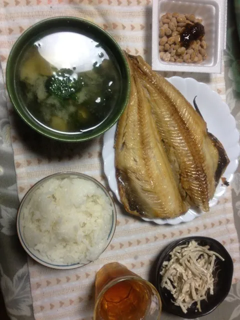 Snapdishの料理写真:ホッケ定食|yasbongさん