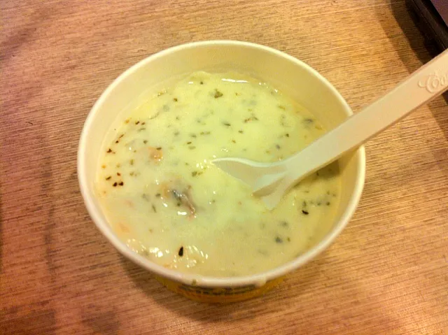 clam chowder!! :D|해리さん