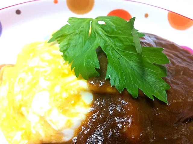 オムカレー|ちぃたさん