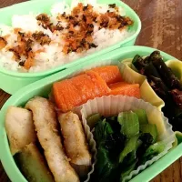 Snapdishの料理写真:自分用お弁当|mahiroさん