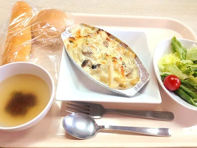 グラタン給食|さちえさん