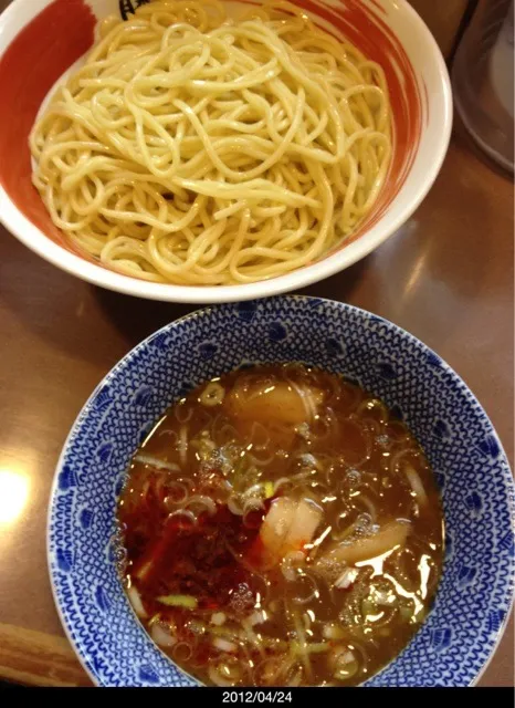 辛味つけ麺(辛味ダブル)|かずひこさん